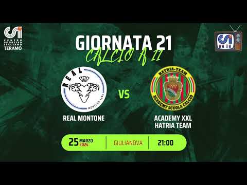 Calcio a 11 CSI | Real Montone - Academy XXL Hatria Team