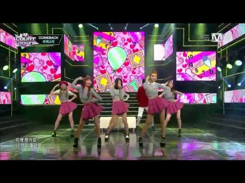 131107 FIESTAR - I Don't Know @ M! Countdown