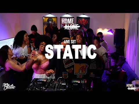 HOME ALONE "SESSION PRIVÉ" LIVE SET | DJ STATIC | RnB | AFROBEAT | HIP-HOP | DANCEHALL
