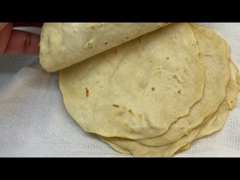 Belizean FLOUR TORTILLAS recipe you can eat this tortilla with BBQ or to make flour tacos! Yummy 😋
