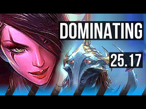 KATARINA vs VIKTOR (MID) | Dominating | EUW Master | 25.17