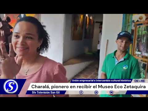 Charalá primer municipio en recibir la Muestra Itinerante del Museo Vivo Eco Zetaquira 