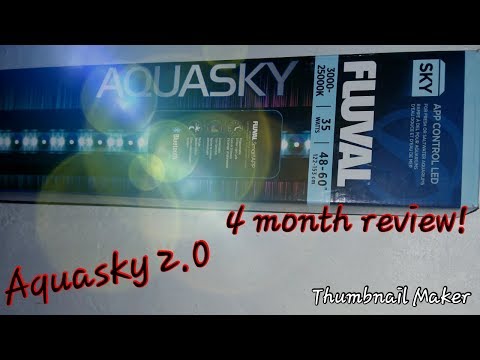 *NEW* 4 Month Review of The Fluval Aquasky