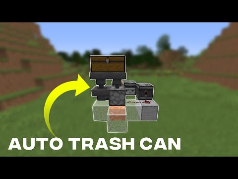 Automatic Trash Can - Minecraft 1.16.4