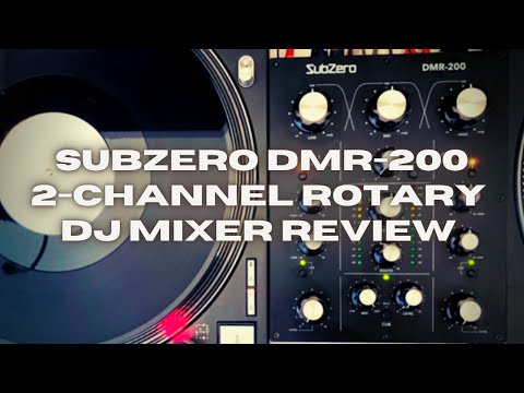 SubZero DMR-200 2 Channel Rotary DJ Mixer Unboxing & Review. Is it a Omnitronic TRM-202 MK3?
