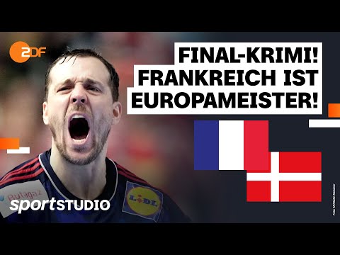 Frankreich – Dänemark | Finale Handball-EM 2024 | sportstudio