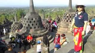 preview picture of video 'vlog : Jogyakarta Journey part 1 In The Borobudur'