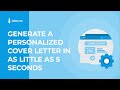 AI-Powered Cover Letter Generator | Jobscan