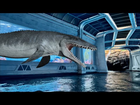 Jurassic World The Ride - Front Row On-Ride POV Universal Studios Hollywood 2022