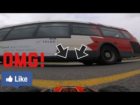 GOING UNDER CITY BUS WITH 1200$ RC CAR!!! *NOT CLICKBAIT*