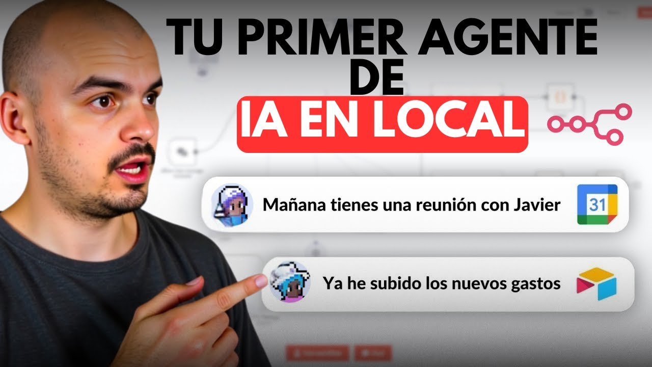 Construye tu Primer Agente de IA en Local desde Cero (NO-CODE)
