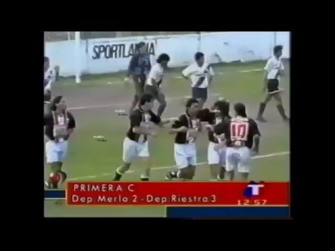 Deportivo Merlo 2 - Deportivo Riestra 3 (Primera C Apertura 1998)