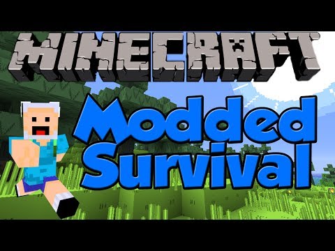 Minecraft: Ultra Modded Survival Ep. 1 - Adventure Time!