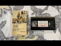 Opening Closing To The Good The Bad And The Ugly 1981 VHS Magnetic Video Corporation