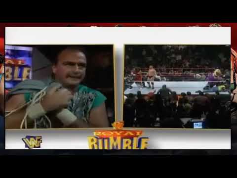 JACK ( THE SNAKE ) PUT THE SNAKE INSIDE THE ROYAL RUMBLE