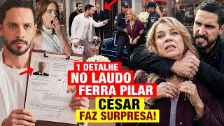 QUEM AMA CUIDA - Capítulo de hoje 22/10 QUINTA - CULPADO REVELADO! César usa LAUDO do PAI e DESCOBRE