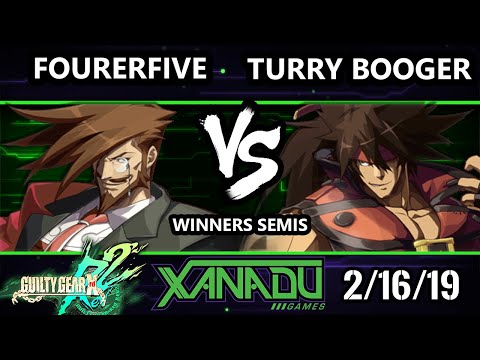 F@X 289 GGXRD2 - fourerfive (Slayer) Vs. Turry Booger (Sol) - Guilty Gear XRD Rev 2 Winners Semis