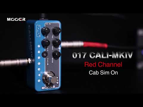 Mooer 017 Cali MKIV Mesa Boogie MK IV Preamp Pedal image 5