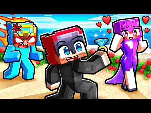My Best Friend PROPOSED To My Crush In Minecraft!