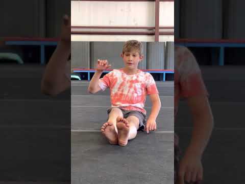 Sitting Back-handspring!!