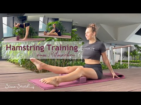 Spagat Übungen - Hamstring Training - Dehnübungen zum Mitmachen -  jetzt neu bei Sisers Stretching