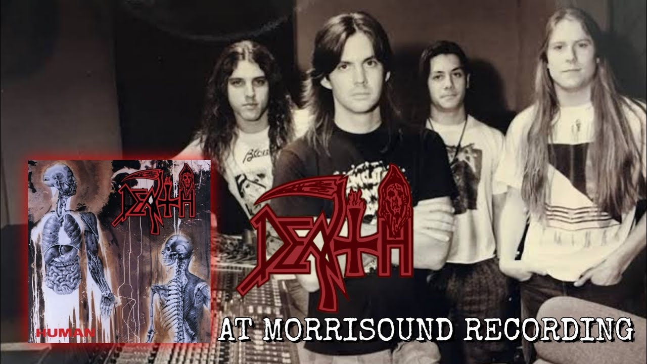 DEATH at Morrisound Recording in 1991 during HUMAN recording sessions - YouTube