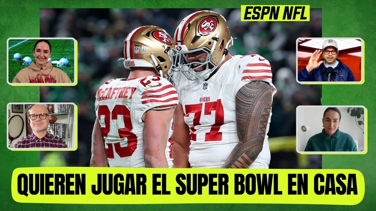 49ERS ELIMINARON al CAMPEÓN EAGLES en PARTIDAZO y pueden jugar el SUPER BOWL en SU CASA | ESPN NFL