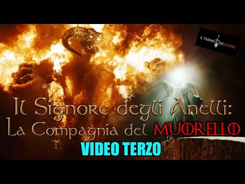 RIASSUNTO ACCURATISSIMO IL SIGNORE DEGLI ANELLI LA COMPAGNIA DEL MUORELLO - VIDEO TERZO