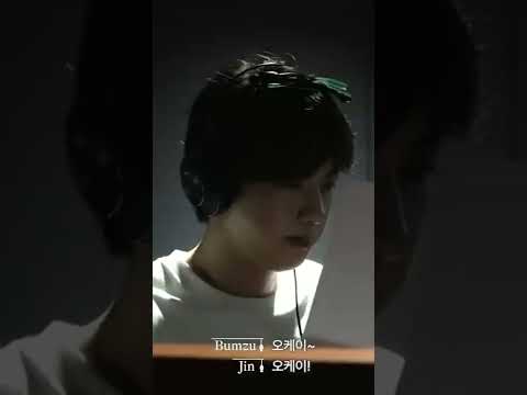 Jin recording super tuna....Kim Seokjin really gave us the best gift ever!!