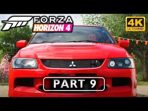 〈4K〉Forza Horizon 4 FULL GAME Walkthrough Part 9 - No Commentary GamePlay