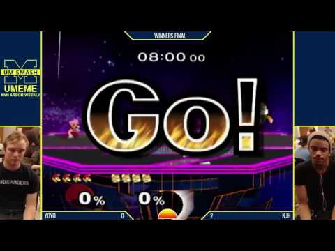 kjh (Fox) vs Yoyo (Luigi) - UMeMe 17 Winners Final
