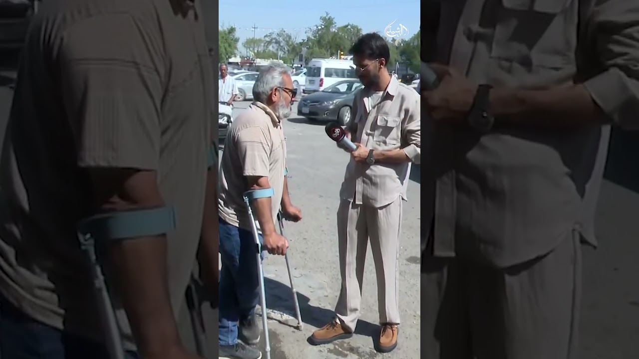 فيديو | من ذوي الاحتياجات الخاصة يشكو الواقع: "أني معاق وماكو طريق أمشي بيه"