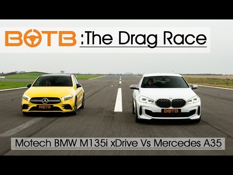 Thumbnail for BOTB  Drag Race ! Whats faster? BMW M135i F40 or A35 AMG Motech Performance by BMW M1, BMW, Car