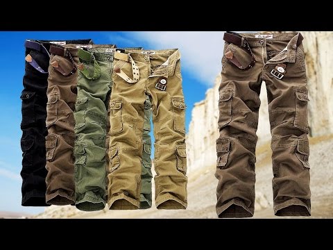 Отличные тактические, походные, армейские или военные мужские штаны из Китая. Aliexpress