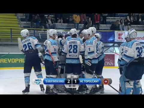 43. kolo TSS Group Spartak Dubnica – HC Topoľčany 2:1 (0:0, 0:0, 2:1) (HIGHLIGHTY)