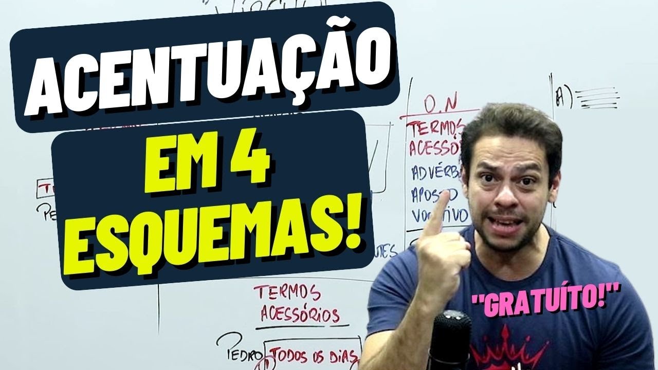 4 ESQUEMAS SIMPLES PARA VOCÊ DETONAR EM ACENTUAÇÃO - Sacadas do Pedrão #AULA14