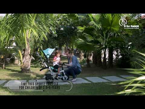 R for Rabbit Tiny Toes Sportz The Stylish Plug N Play Tricycle For Kids