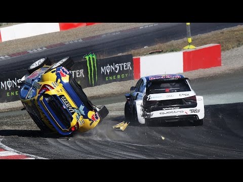 Craziest race of 2015? Norway RX Semi Final 2 Highlights - World RX Rallycross