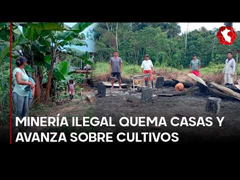Disparos, incendios y miedo: así viven agricultores amenazados por minería ilegal en Huánuco