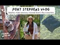 #PortStephens Vlog 🐨  Koala Sanctuary, beaches & Irukandji Sharks & Ray