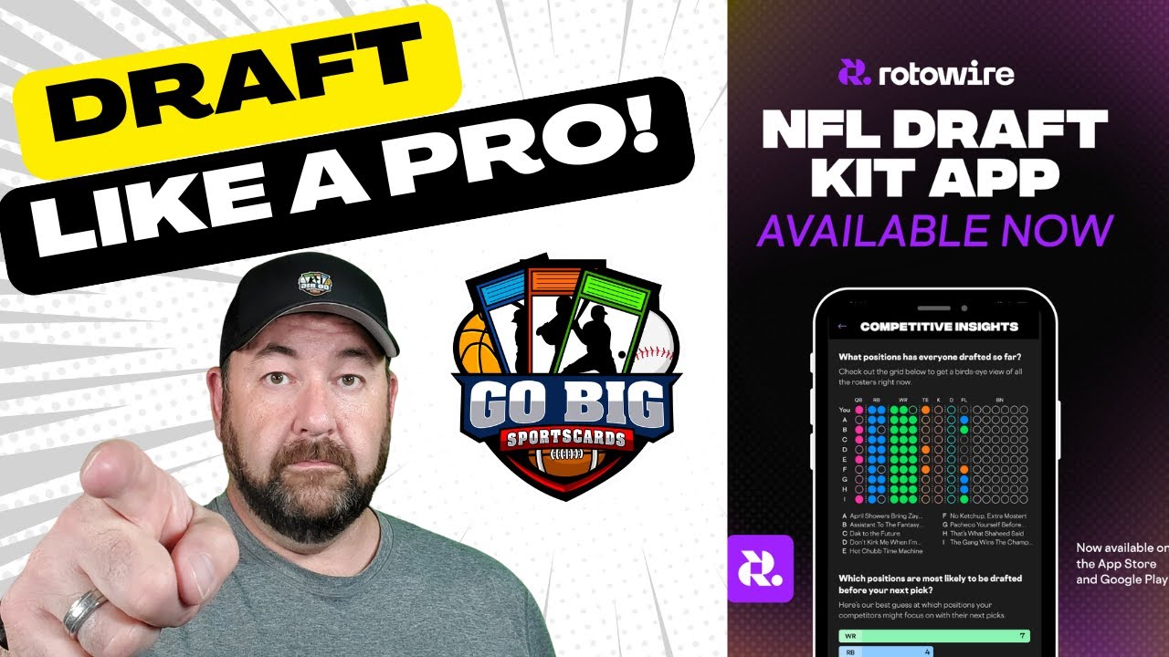 📱 Best Fantasy Football App 2025? Rotowire Draft Kit Review + Winning Draft Tips