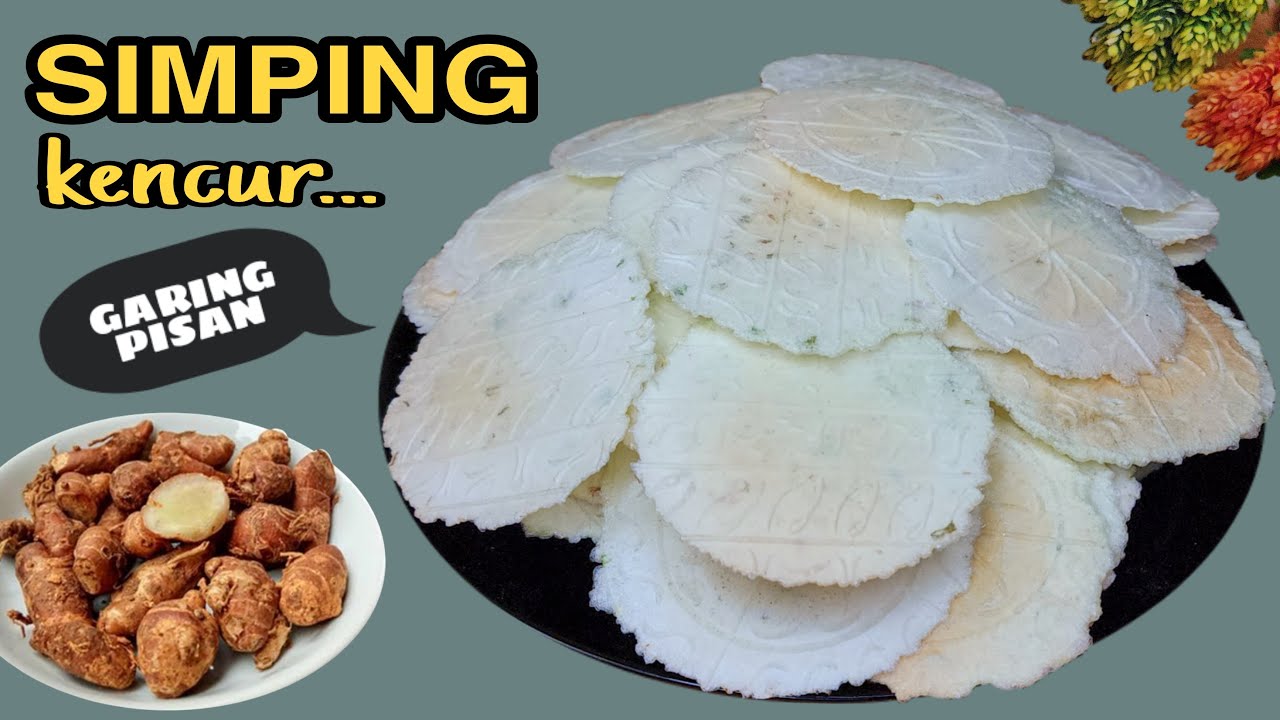 ANTI MINYAK DAN EKONOMIS | RESEP SIMPING KENCUR YANG ENAK | CEMILAN SIMPEL ANTI RIBET