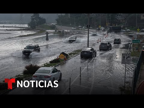 Más de 40 millones de personas enfrentan riesgo de inundaciones en California | Noticias Telemundo