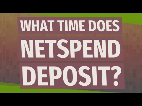 Do Netspend Deposit On Saturday