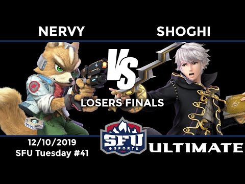 SFU Tuesday #41: Nervy (Fox, Pokemon Trainer, Greninja) vs Shoghi (Robin) - Loser Finals