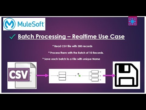 MuleSoft | Practical Use-Case of Batch Processing using Mule 4