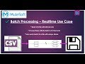 MuleSoft | Practical Use-Case of Batch Processing using Mule 4