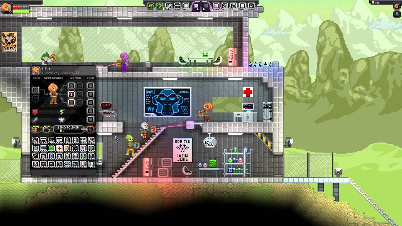 Starbound Building Demo - YouTube