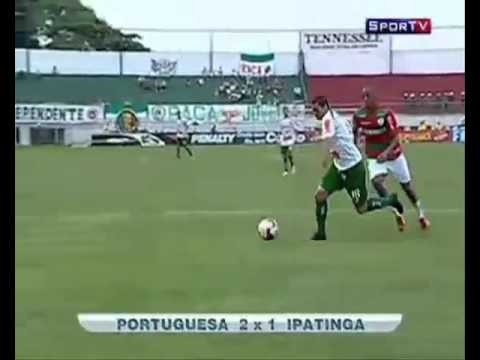 FAIL!!! Paulo Sergio's hilarious Own Goal in Portugesa v Ipatinga
