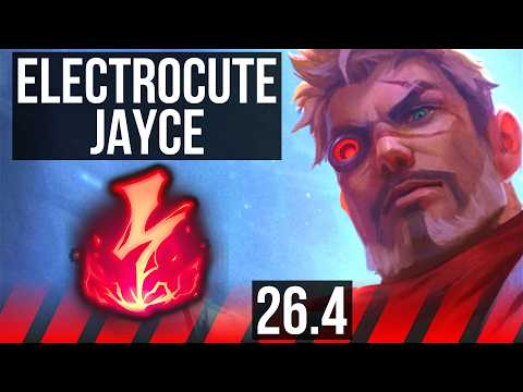 JAYCE vs IRELIA (TOP) | Electrocute | KR Challenger | 26.4